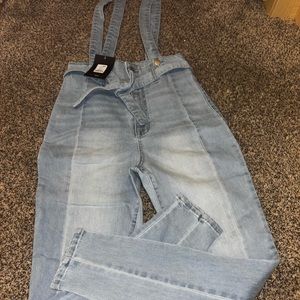 Denim Overalls